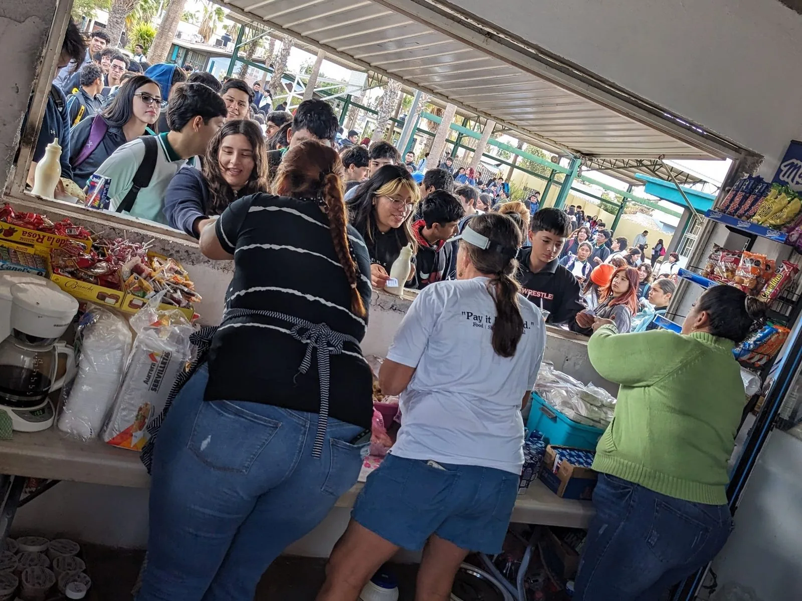 Loreto student nutrition burritos in Mexico