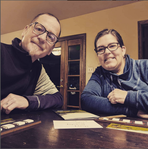 Founders Kevin and Abbie Smiling
