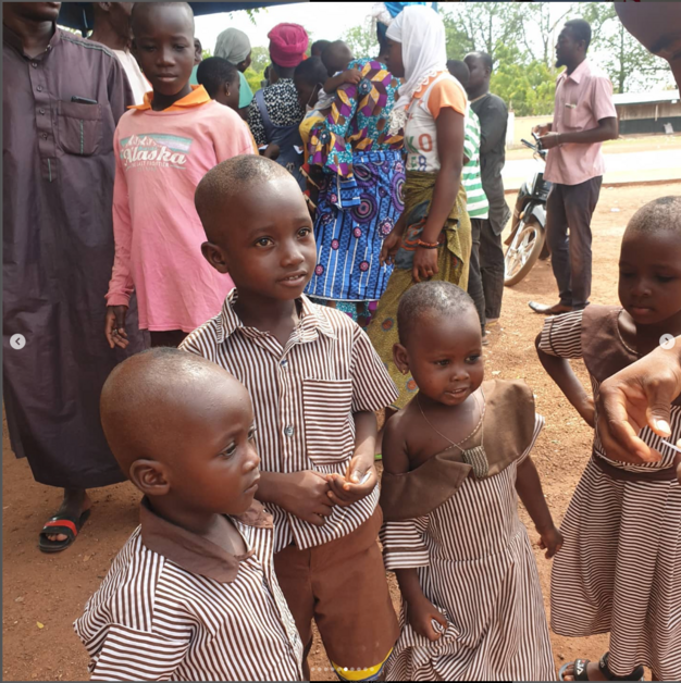 Giving Event - Children in Ghana