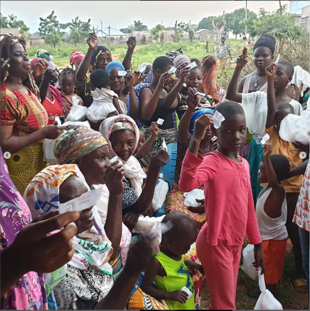Giving Event - People in Ghana