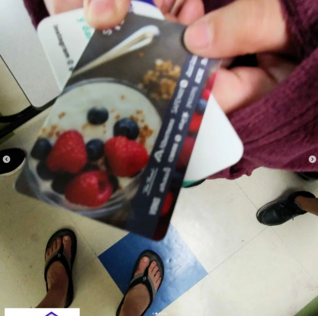 Giving Event - Child Holding Gift Card