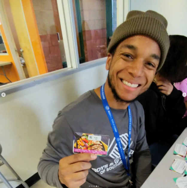 Giving Event - Person Holding Gift Card